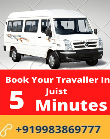 tempo travaller booking in udaipur